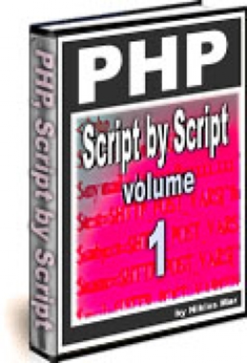 Product picture PHP Script by Script - Volume 1